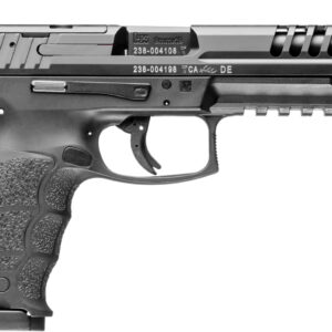 HK 81001159 VP9L SCS 9mm Luger 15+1 5" Black Polygonal Rifled Barrel, Long/Lightening Cuts/Optic Cut SCS Steel Slide, Polymer Frame w/Picatinny Rail, Black Interchangeable Backstrap Grip