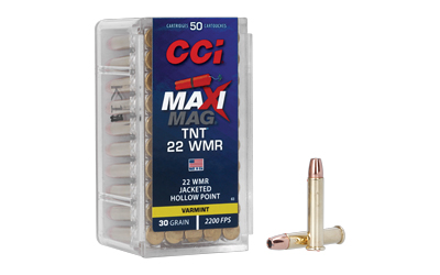 Cci .22 WMR 30gr V-MAX Brass – 50rd