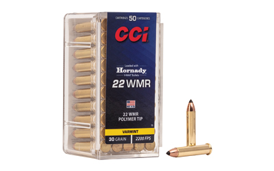 Cci .22 WMR 30gr V-MAX Brass – 50rd